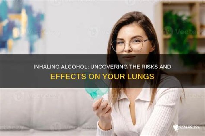 Can inhaling rubbing alcohol hurt your lungs?