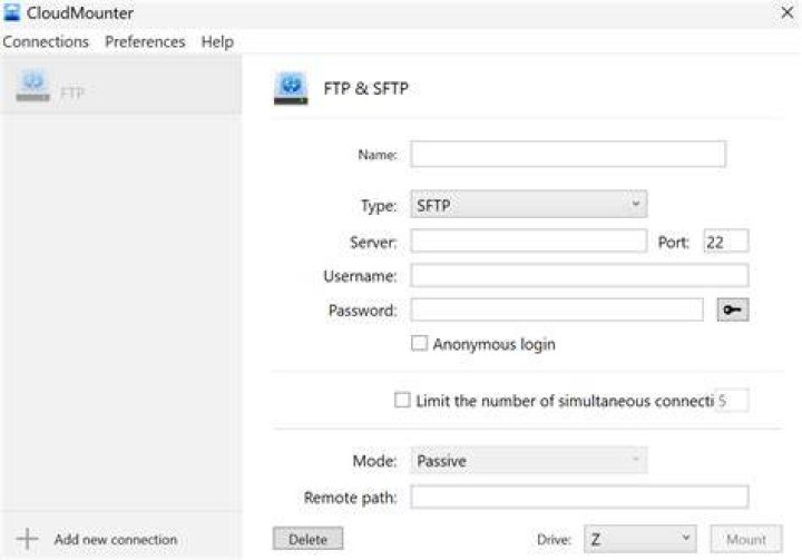 How do I access SFTP on Windows 10?