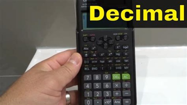 How do I get my Casio calculator out of DEC?