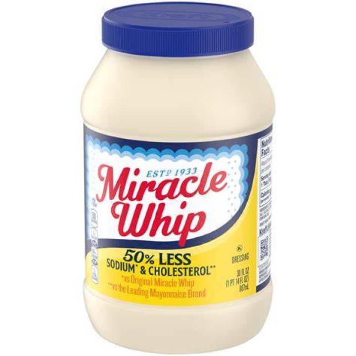 Is Miracle Whip low in cholesterol?