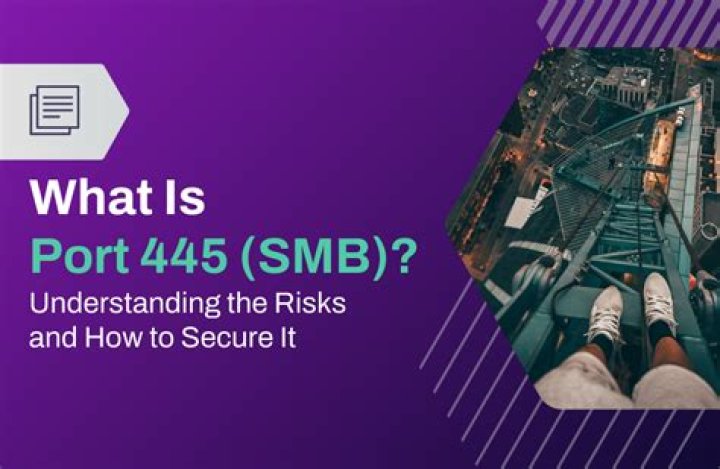 Is SMB port 445 secure?