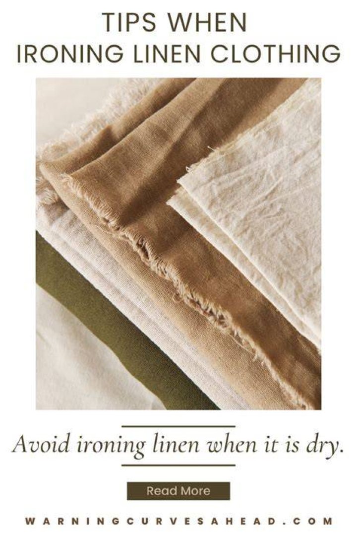Should you iron linen?