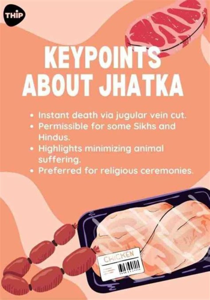 Who eats jhatka meat?