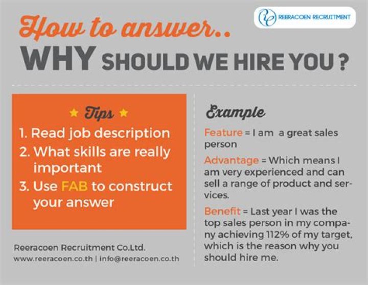 Why do you think we should hire you?